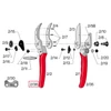 Kép 2/2 - FELCO 2/36 markolatborítás FELCO 2, FELCO 11 metszőollóhoz
