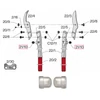 Kép 2/2 - FELCO 21/93 ütköző készlet FELCO 21, FELCO 22 ágvágó ollóhoz
