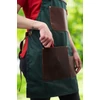 Kép 11/16 - FELCO 490 kertész kötény – tartós vászon, valódi bőr zsebekkel