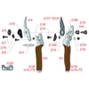Kép 17/17 - FELCO 6 ELITE metszőolló (jobbkezes, közepes méret)