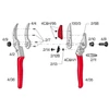 Kép 8/8 - FELCO 4C&amp;H virágvágó / virágszedő metszőolló