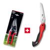 Kép 1/18 - FELCO 8 metszőolló (jobbkezes, nagy méret) + FELCO 602 összecsukható ágfűrész (16 cm-es pengehossz)