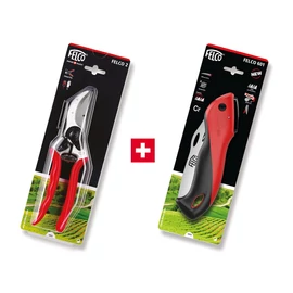 Gyártó csomag: FELCO 2 metszőolló + FELCO 601 összecsukható ágfűrész